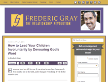 Tablet Screenshot of fredericgray.com